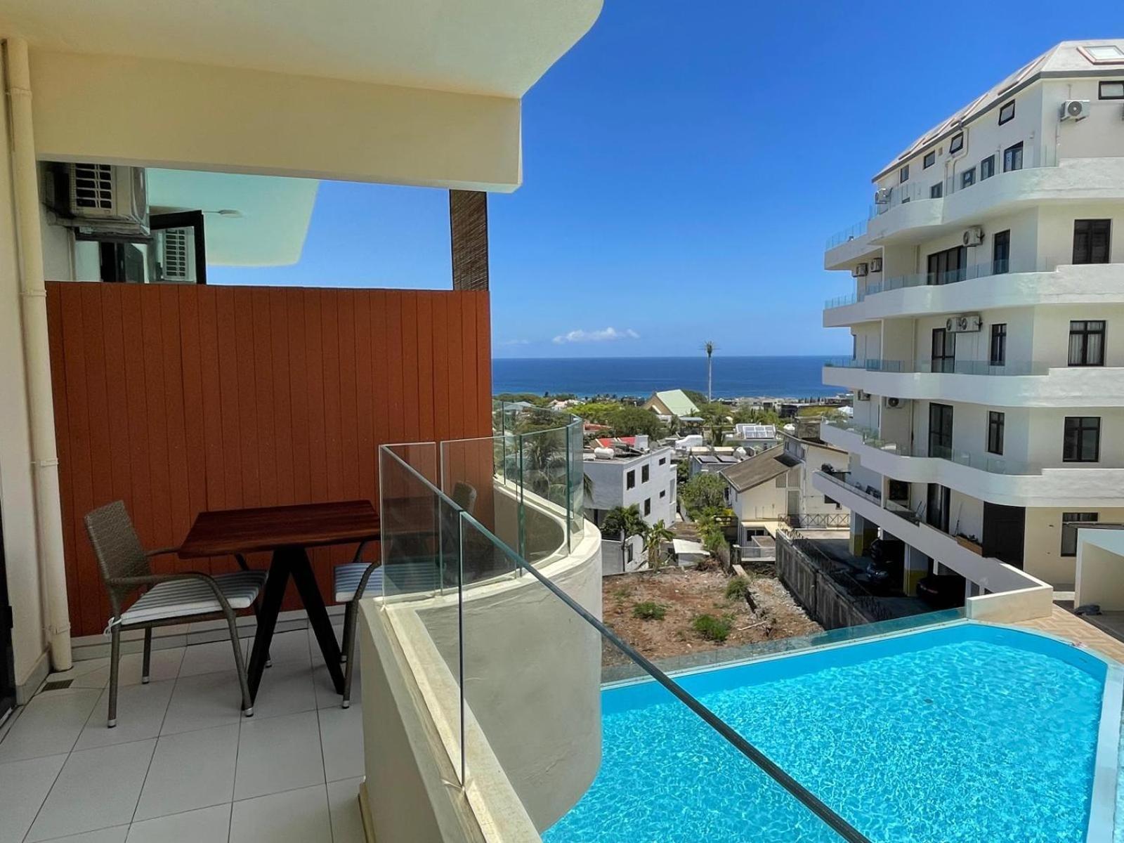 Seaview Cozy Nest Apartment Flic-en-Flacq Exterior foto
